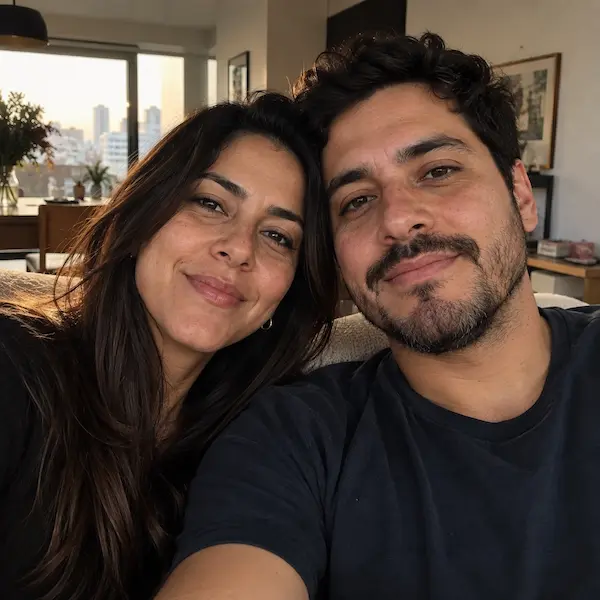 Foto de Ana Torres y Andrés Molina